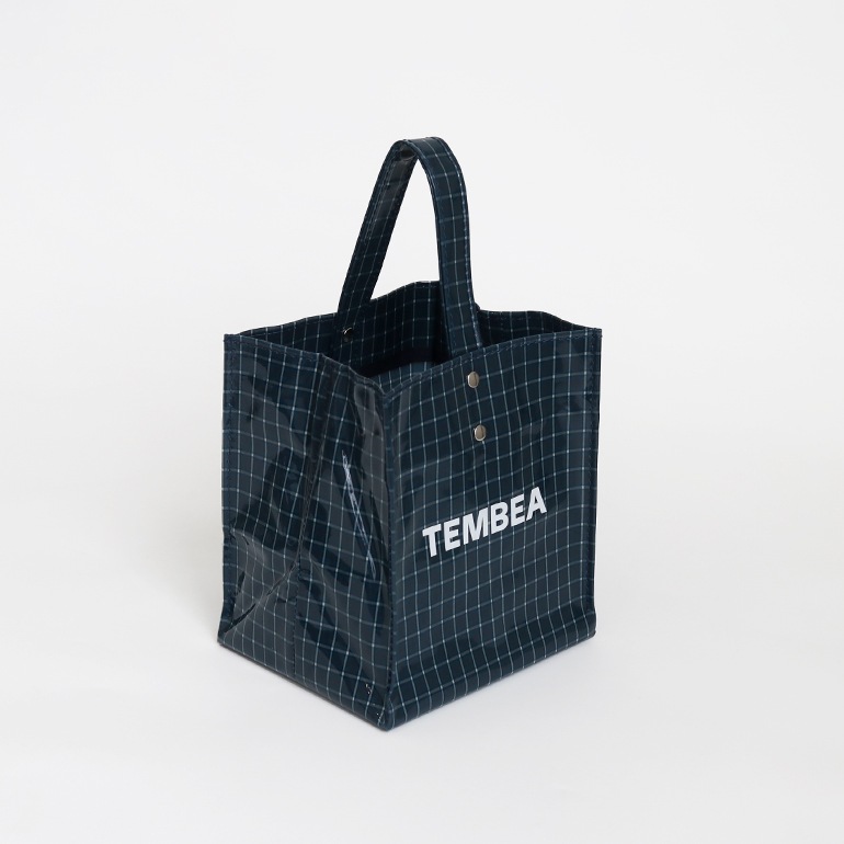TEMBEA テンベア｜CUBE TOTE CHECK BLUE 通販｜DUPON35
