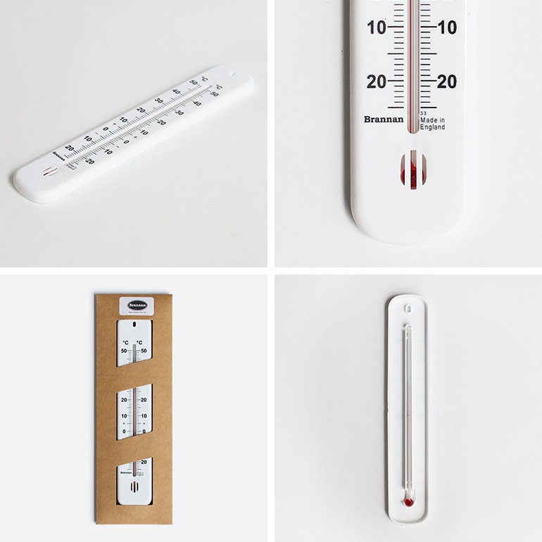 DETAIL ディテール｜Brannan Plastic Wall Thermometer 215mm プラスチック ウォール サーモメーター 215mm