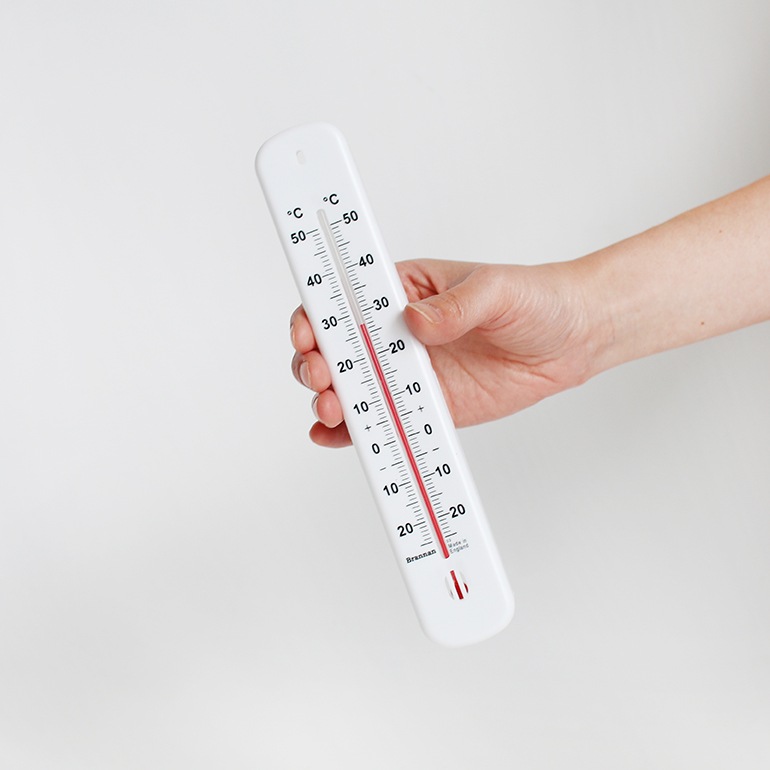 DETAIL ディテール｜Brannan Plastic Wall Thermometer 215mm プラスチック ウォール サーモメーター 215mm