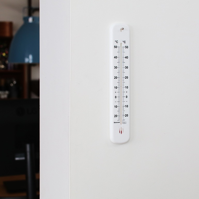 DETAIL ディテール｜Brannan Plastic Wall Thermometer 215mm プラスチック ウォール サーモメーター 215mm