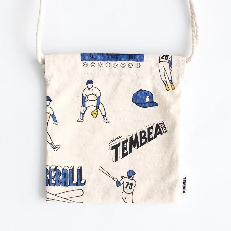TEMBEA テンベア｜巾着POCHETTE BASEBALL