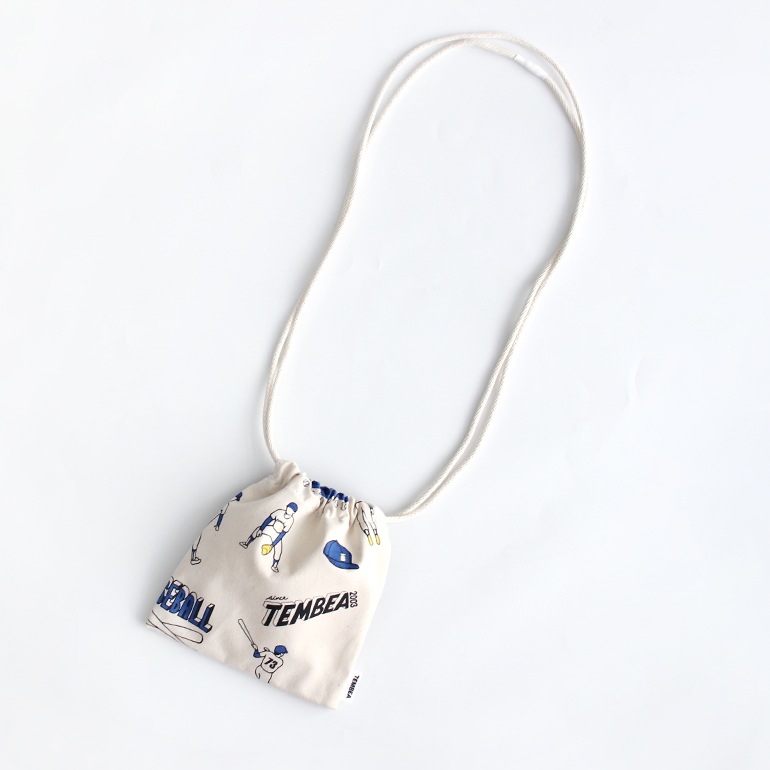 TEMBEA テンベア｜巾着POCHETTE BASEBALL