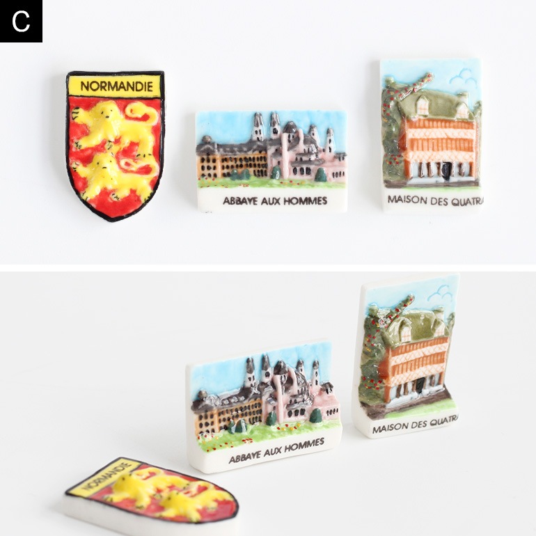 VINTAGE｜feve フェーヴ【Landmark in France】3点セット France