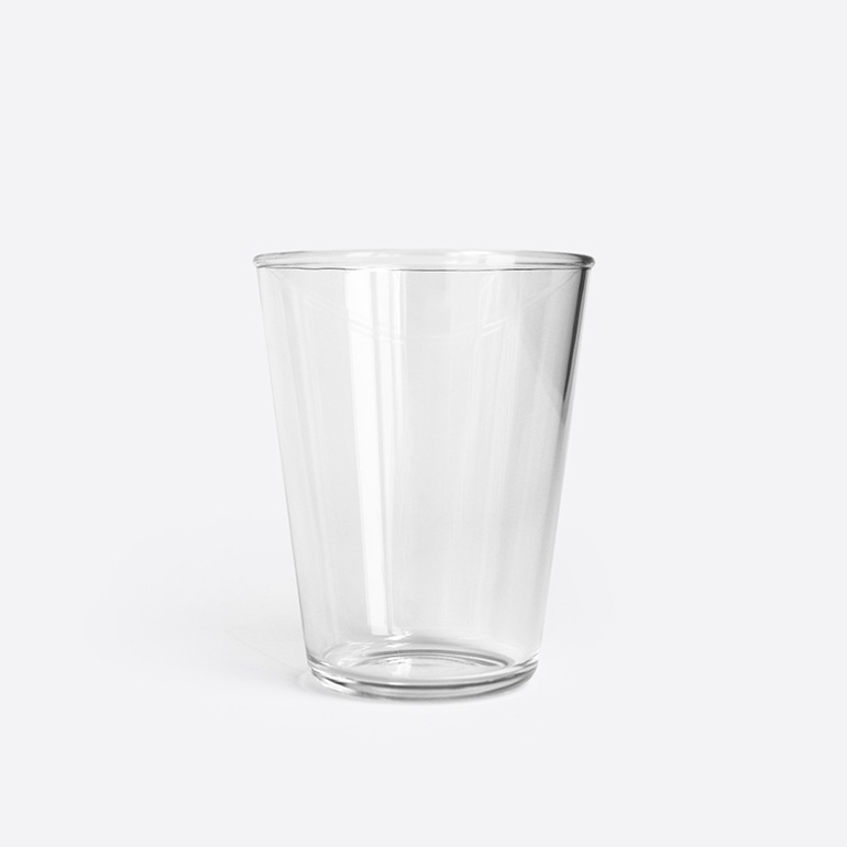 THE ザ｜THE UNBREAKABLE GLASS CLEAR SHORT 耐衝撃性プラスチック素材