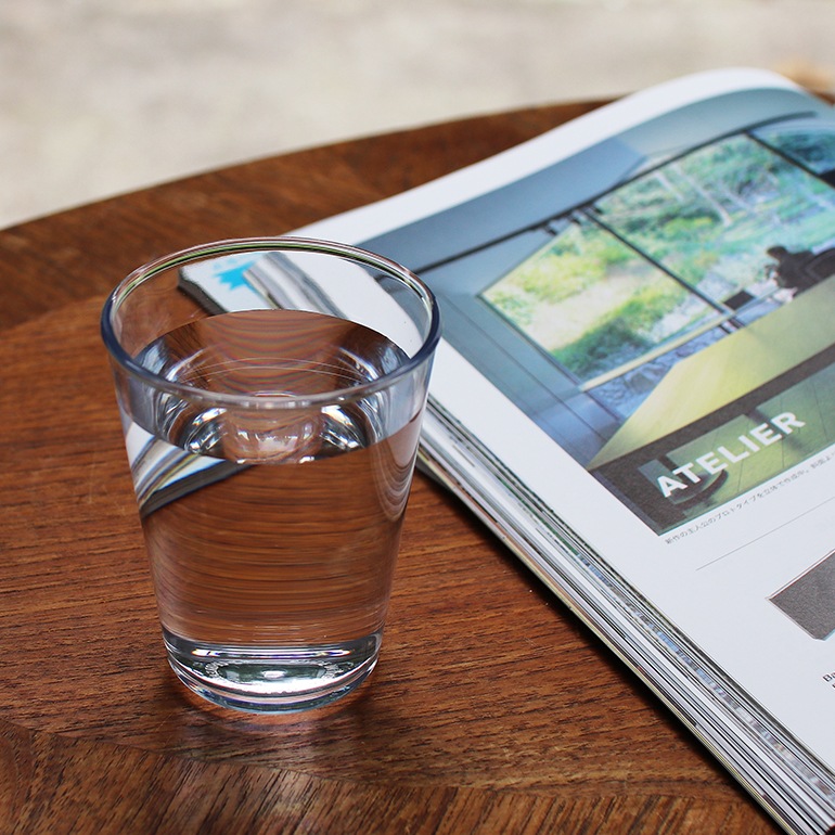 THE ザ｜THE UNBREAKABLE GLASS CLEAR SHORT 耐衝撃性プラスチック素材