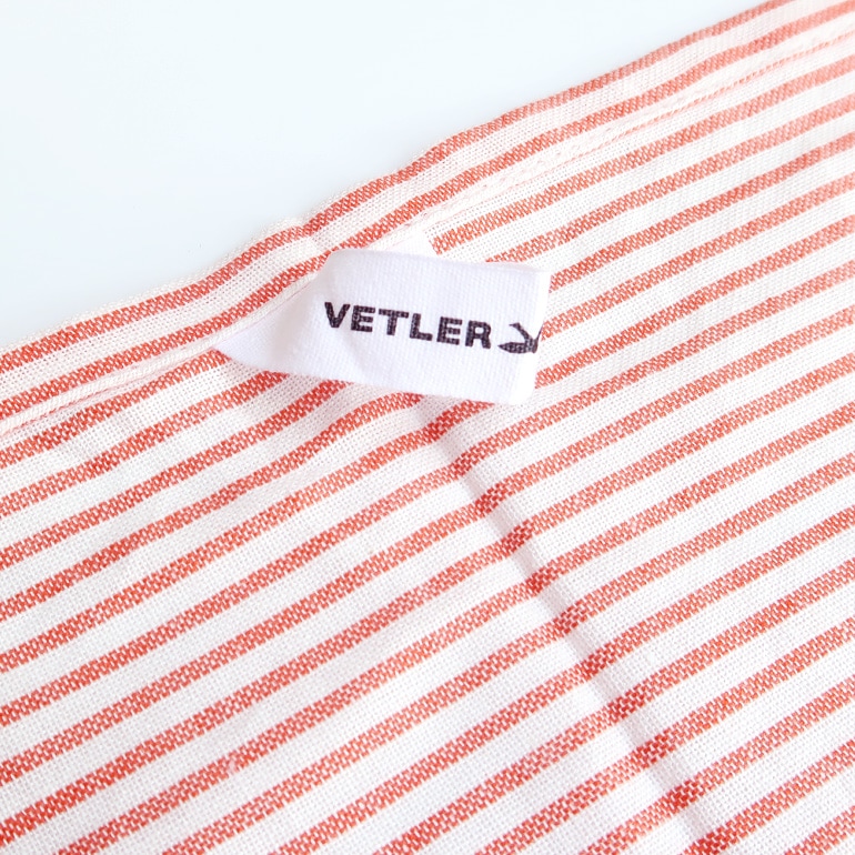 VETLER ベトラー｜キッチンクロス　キャンディーストライプ