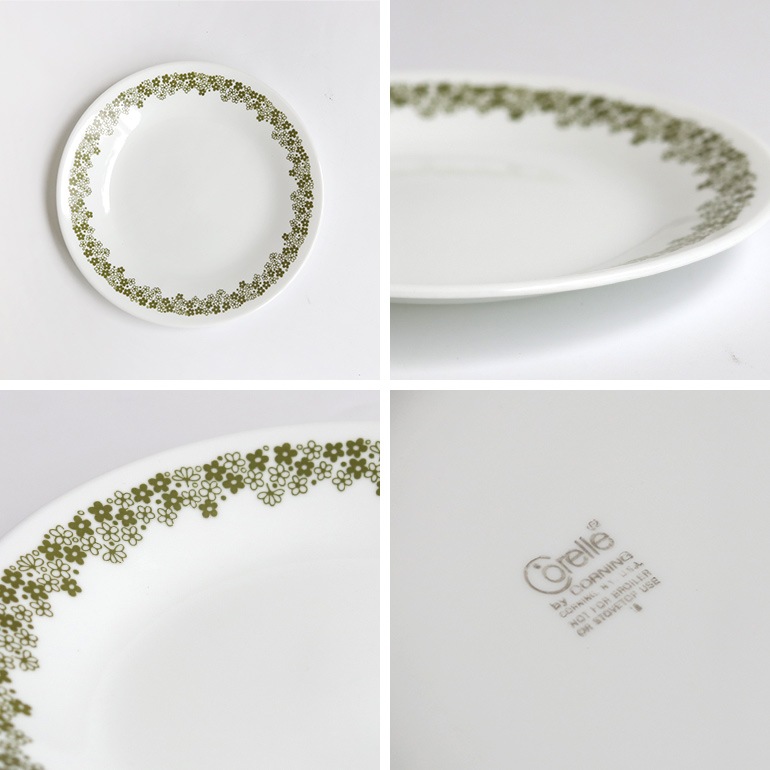 VINTAGE｜Corelle Spring Blossom プレート Φ17cm