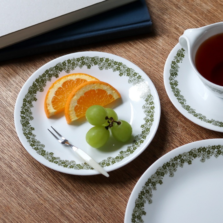 VINTAGE｜Corelle Spring Blossom プレート Φ17cm