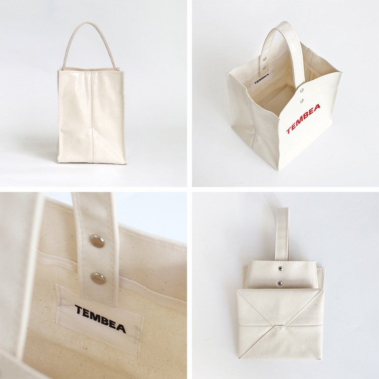 TEMBEA テンベア｜CUBE TOTE　SAND-BEIGE