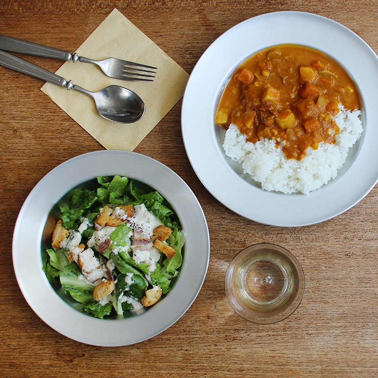 【取扱い終了/セール】ダイヤ印｜丸型ライス皿 22cm