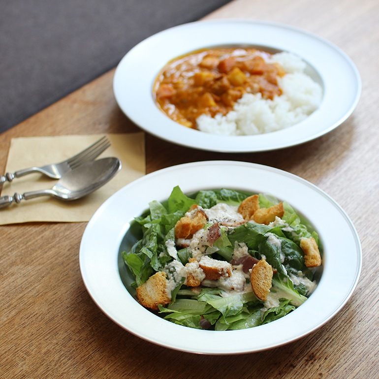 【取扱い終了/セール】ダイヤ印｜丸型ライス皿 22cm