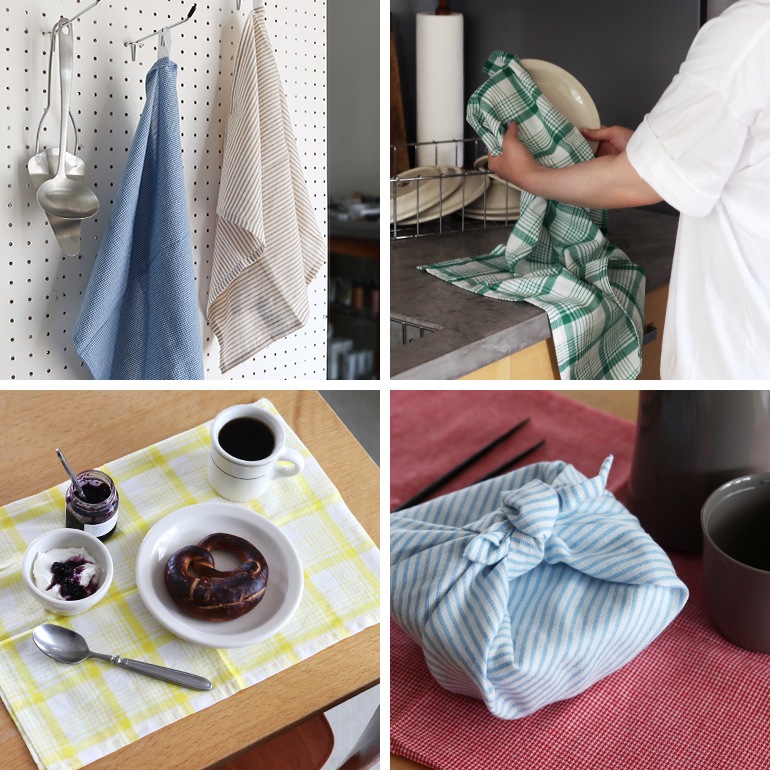 VETLER ベトラー｜キッチンクロス　ロンドンストライプ