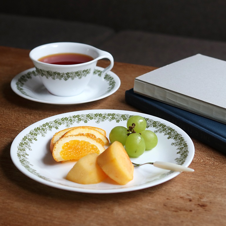 VINTAGE｜Corelle Spring Blossom プレート Φ21cm