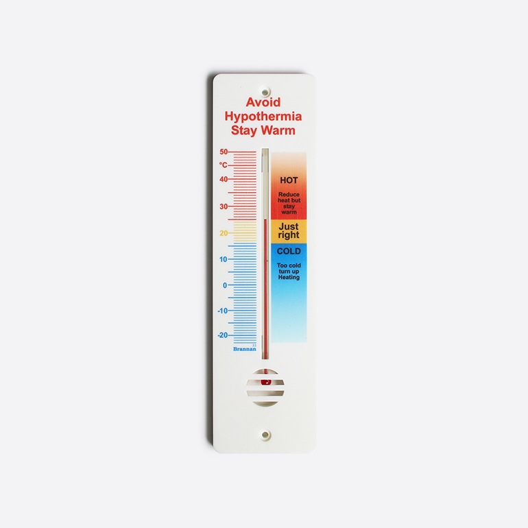 DETAIL ディテール｜Brannan Plastic Wall Thermometer 255mm Comfort プラスチック ウォール サーモメーター 255mm コンフォート