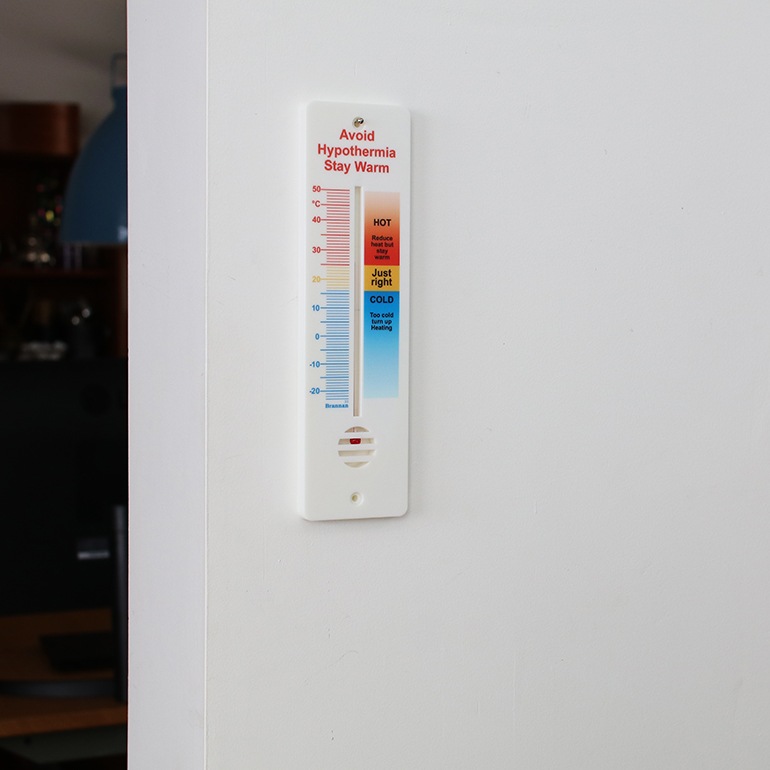 DETAIL ディテール｜Brannan Plastic Wall Thermometer 255mm Comfort プラスチック ウォール サーモメーター 255mm コンフォート
