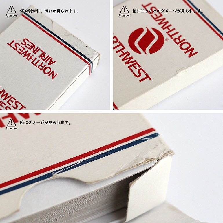 VINTAGE｜playing cards トランプ【NORTHWEST AIRLINES】