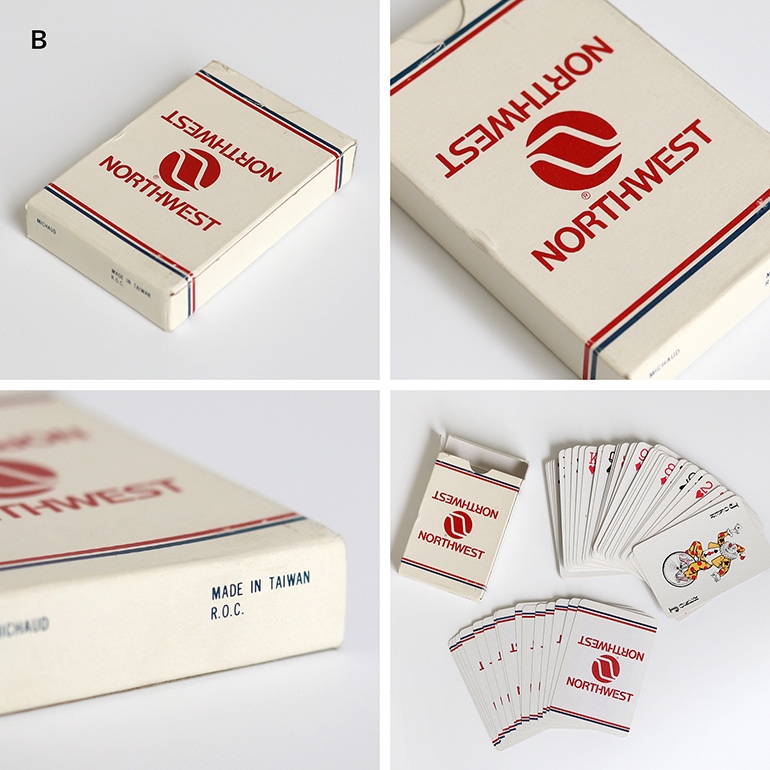 VINTAGE｜playing cards トランプ【NORTHWEST AIRLINES】