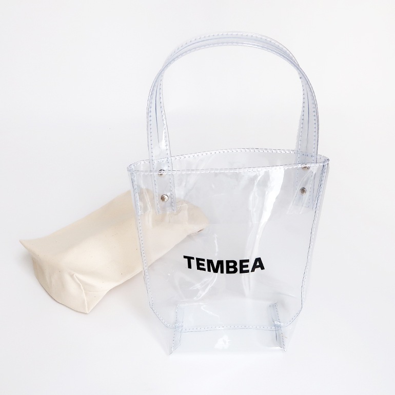【新品未使用】TEMBEA(テンベア) TOTE MINI CLEAR/DOG TEMBEA テンベア PAPER TOTE SMALL CLEAR #DOG-1 【送料無料