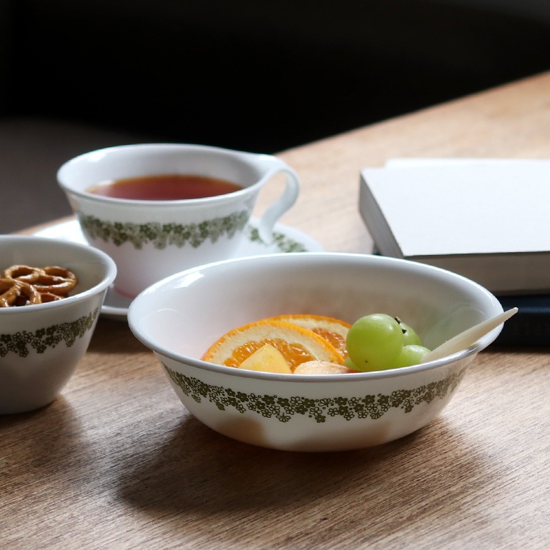 VINTAGE｜Corelle Spring Blossom シリアルボウル