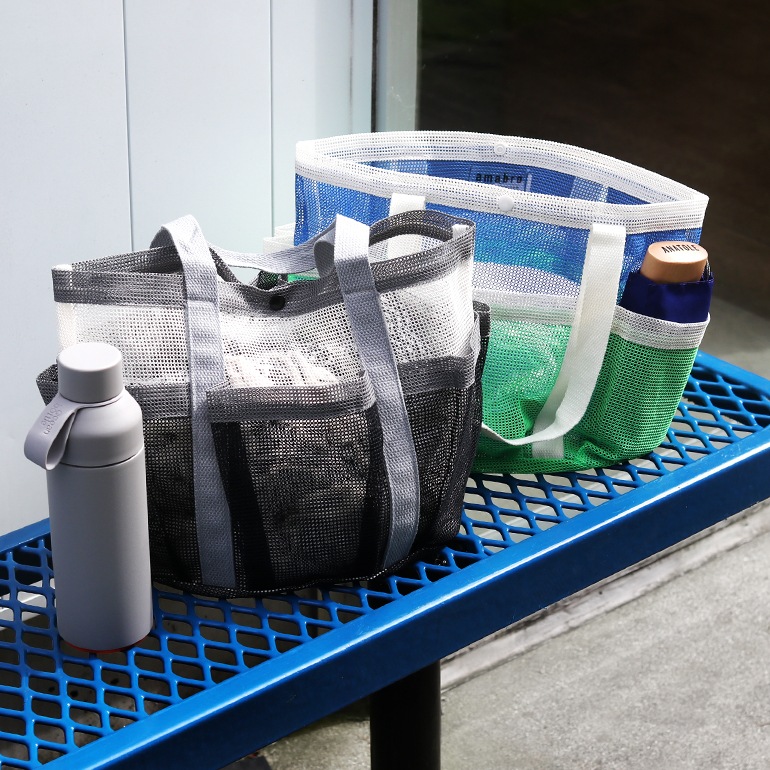 amabro アマブロ｜WALKING MESH BAG【全5色】