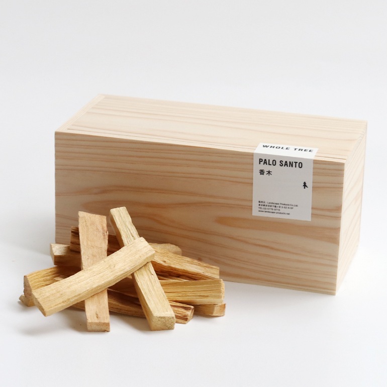 Landscape Products ランドスケーププロダクツ｜WHOLE TREE PALO SANTO VOLUME BOX （香木 木箱入）