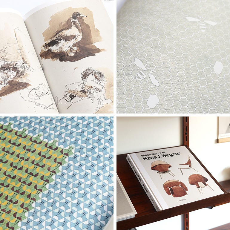 WATERCOLORS by Hans J. Wegner