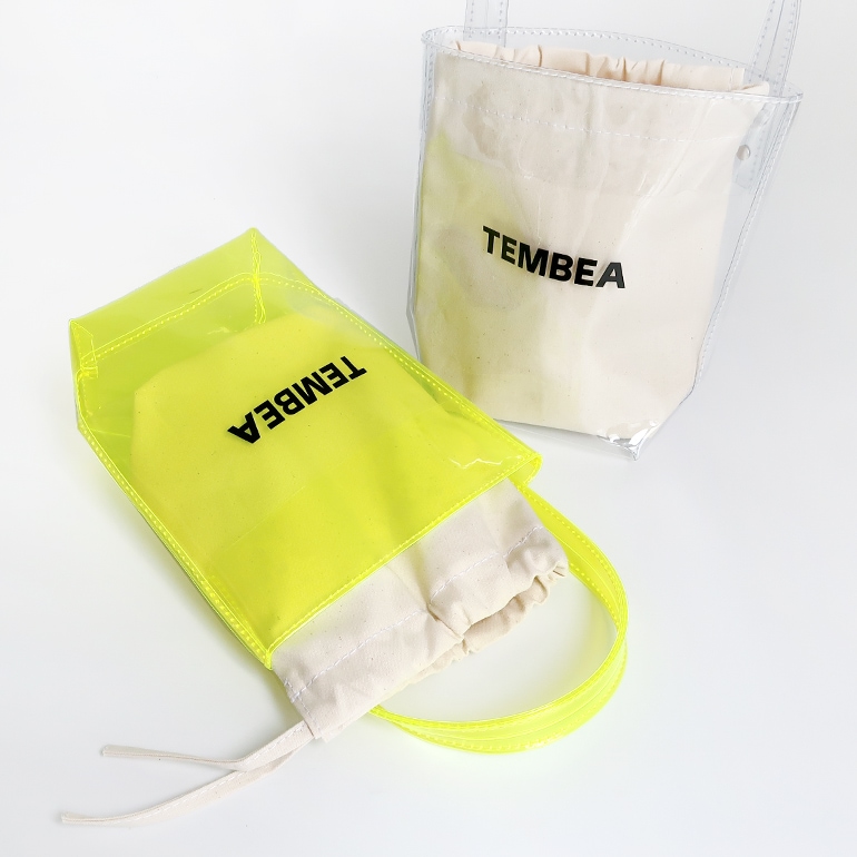 テンベア　ミニトート　ネオンカラー TEMBEA BAGUETTE TOTE MINI／NEON｜バッグ｜オルネ ド フォイユ