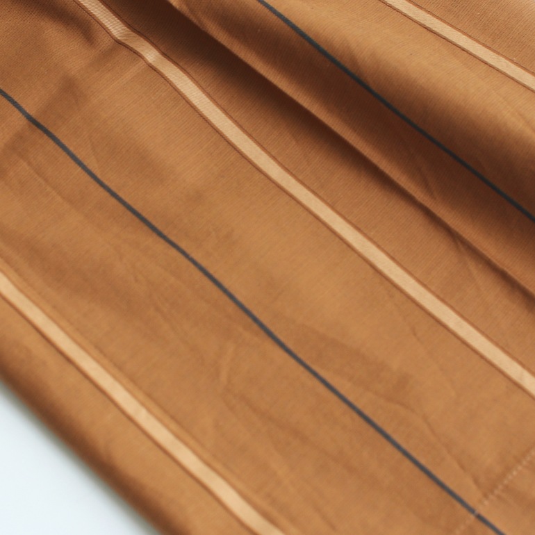 PUEBCO プエブコ｜COMFORT PANTS【COTTON STRIPE】Brown