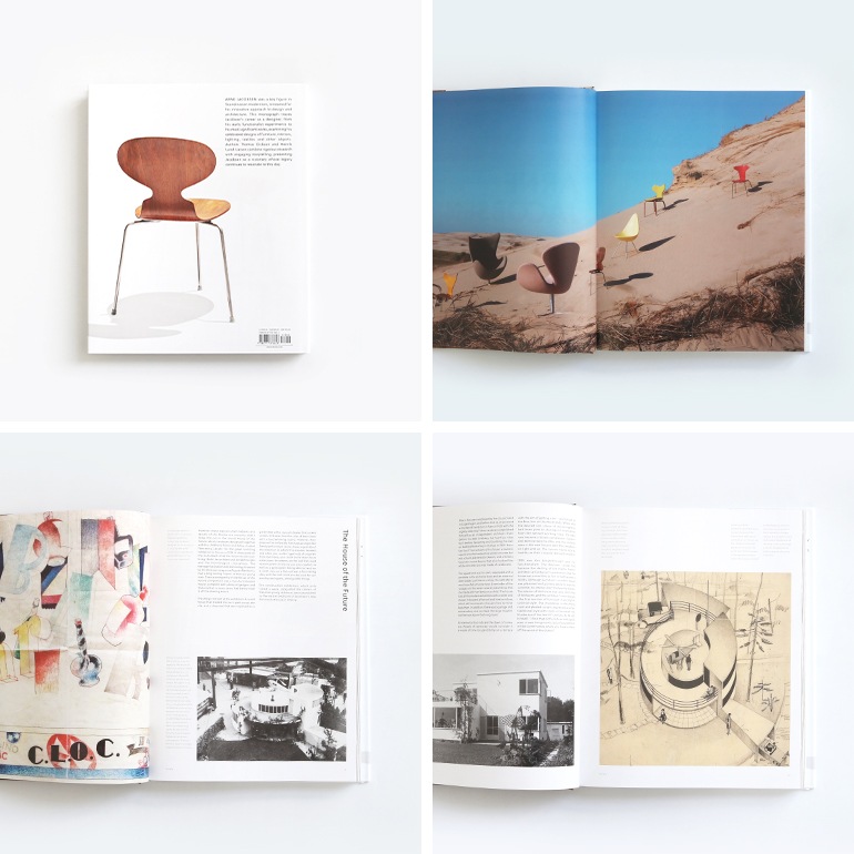 THE DESIGNS OF ARNE JACOBSEN:INTERIORS, FURNITURE, LIGHTING AND TEXTILES, 1925-1971 by Arne Jacobsen