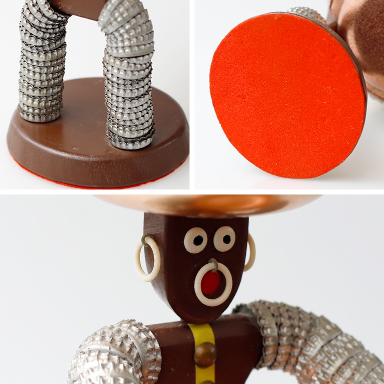 VINTAGE｜Folk Art Bottle Cap Man 通販｜DUPON35