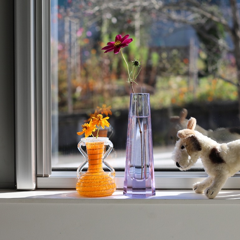 VINTAGE｜Czechoslovakia Art Glass Vase