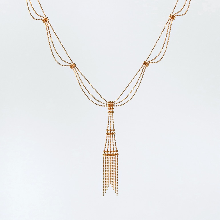 【2006】TIFFANY&Co. Fringe Tower Necklace