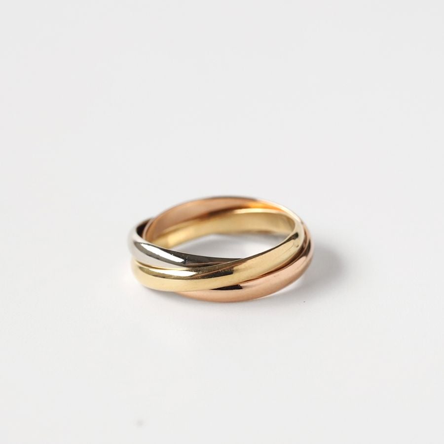 【VINTAGE】Cartier Trinity Ring