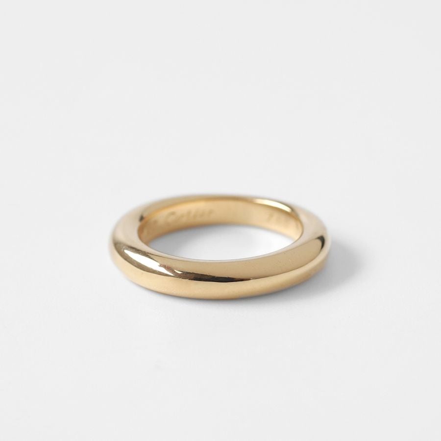 【1992】Cartier Ellipse Ring 18k YG
