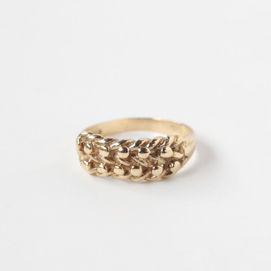 【1978】9k Gold Keeper Ring