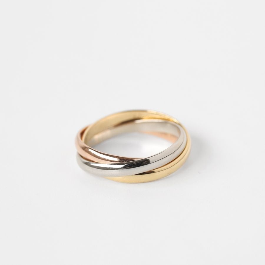 【VINTAGE】Cartier Trinity Ring 