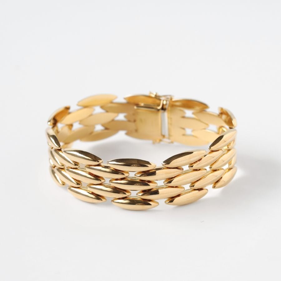 【1990s】Cartier Gentiane Bracelet 18k YG