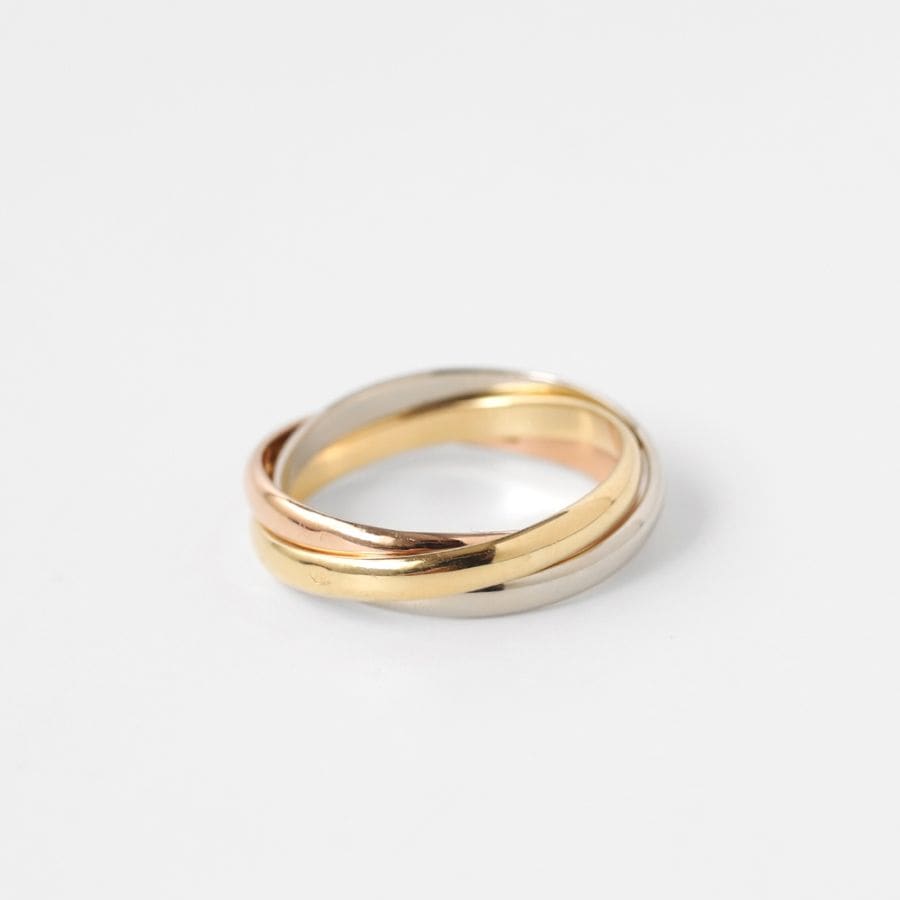 【VINTAGE】Cartier Trinity Ring 