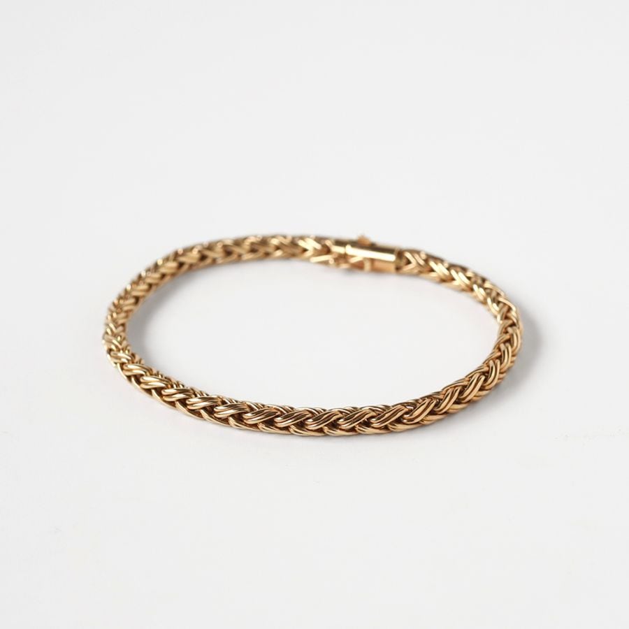 1990】Tiffany&Co. Spiral Chain Link Bracelet | VINTAGE | MATILDE