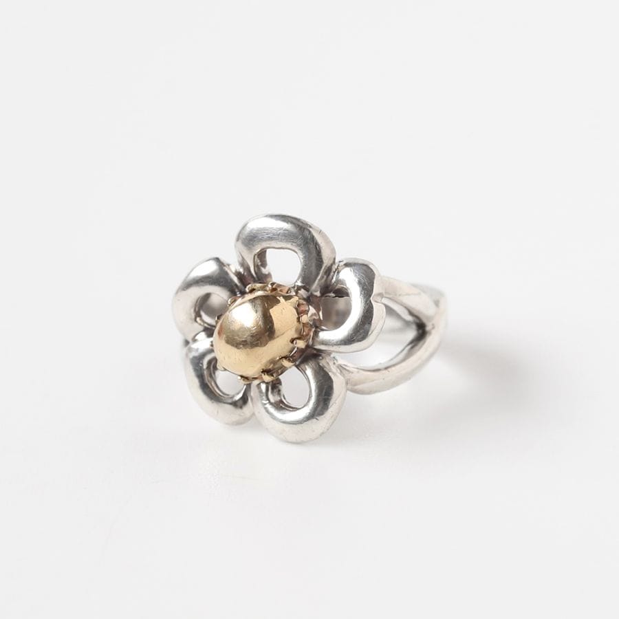 【VINTAGE】HERMES Flower Ring