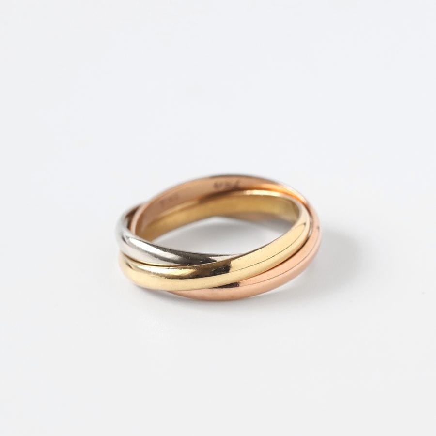 【VINTAGE】Cartier Trinity Ring 