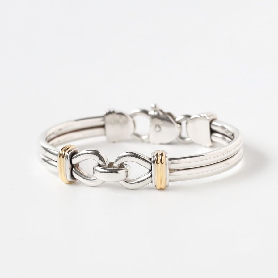 ティファニー TIFFANY&CO ダブルループ ブレスレット ヴィンテージ VINTAGE】TIFFANY&Co. Double Loop Bracelet | VINTAGE | MATILDE