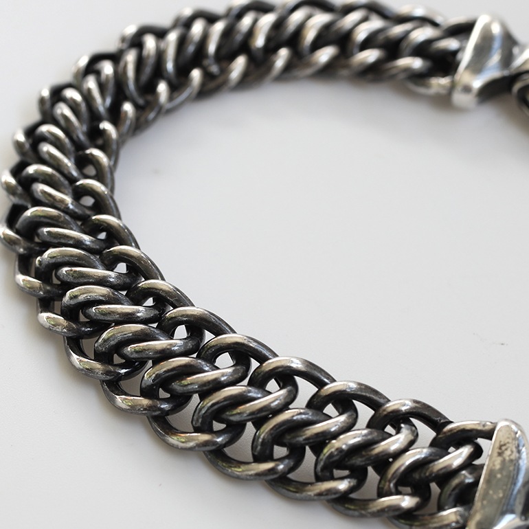 【VINTAGE】TIFFANY&Co. Double Chain Bracelet Short