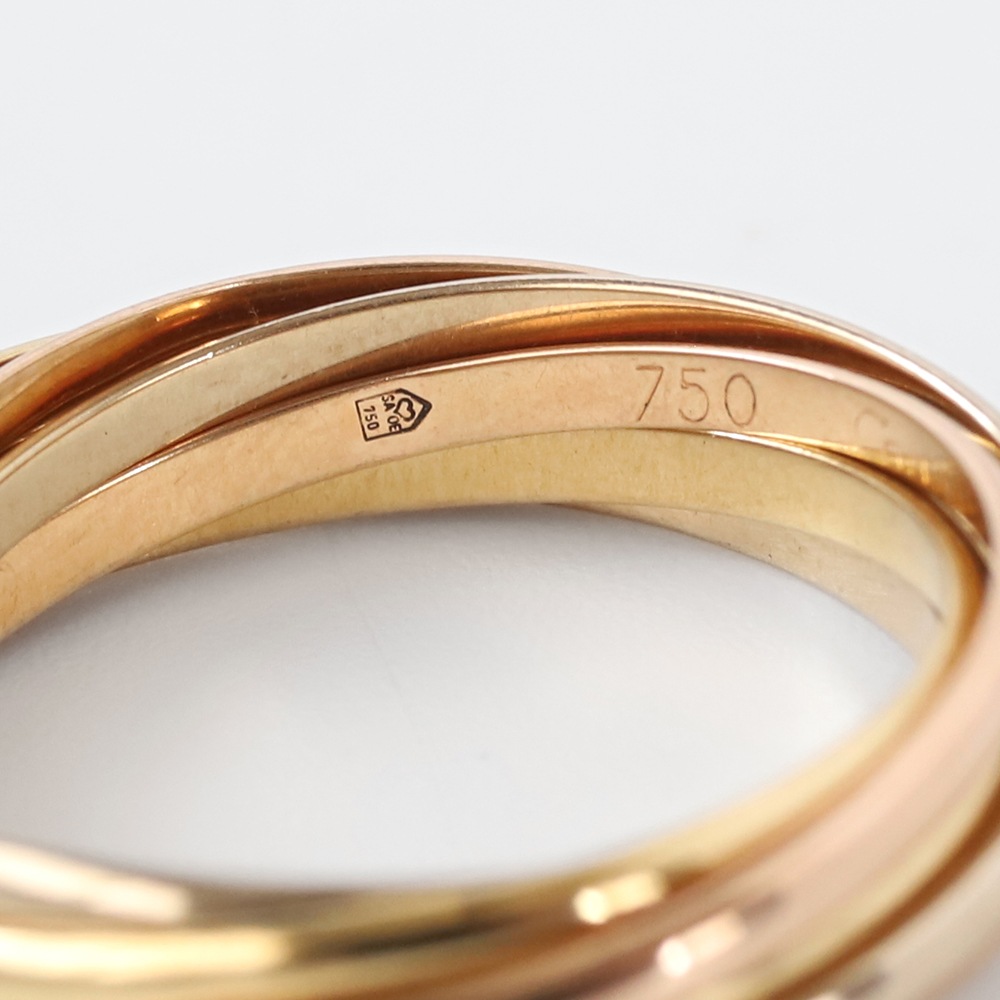 【VINTAGE】Cartier Trinity Ring 7rows 