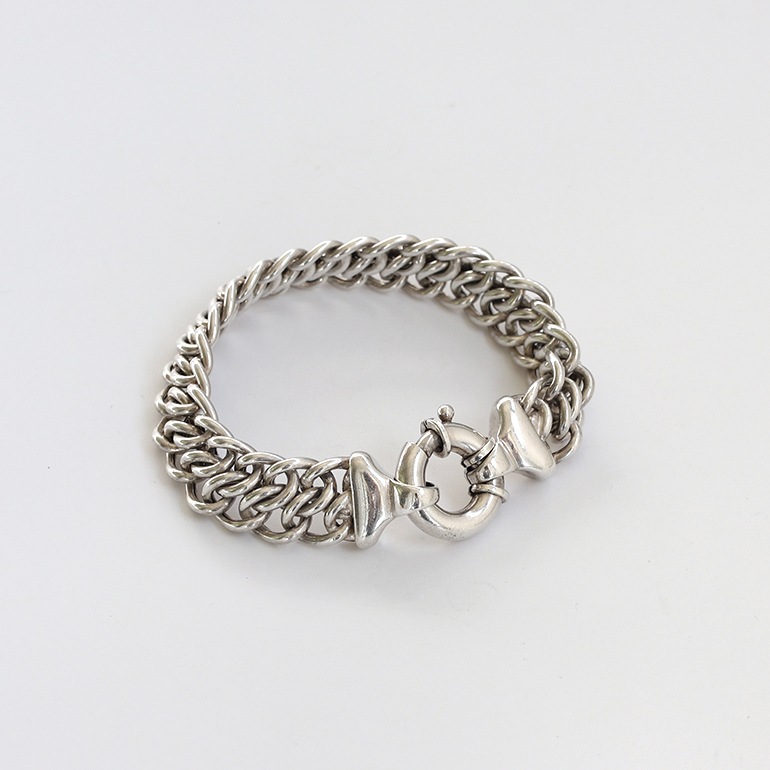 【VINTAGE】TIFFANY&Co. Double Chain Bracelet Long
