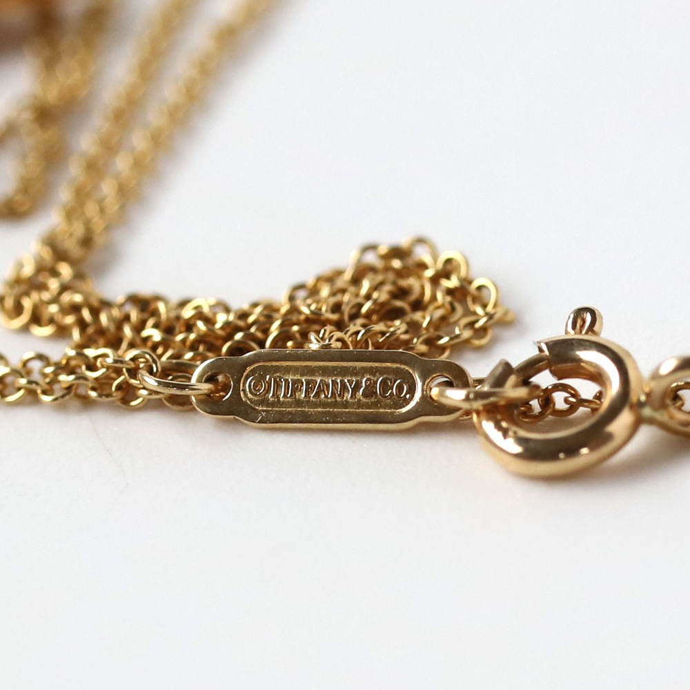 【VINTAGE】TIFFANY&Co. Yale University Wolf’s Head Secret Society Charm Necklace