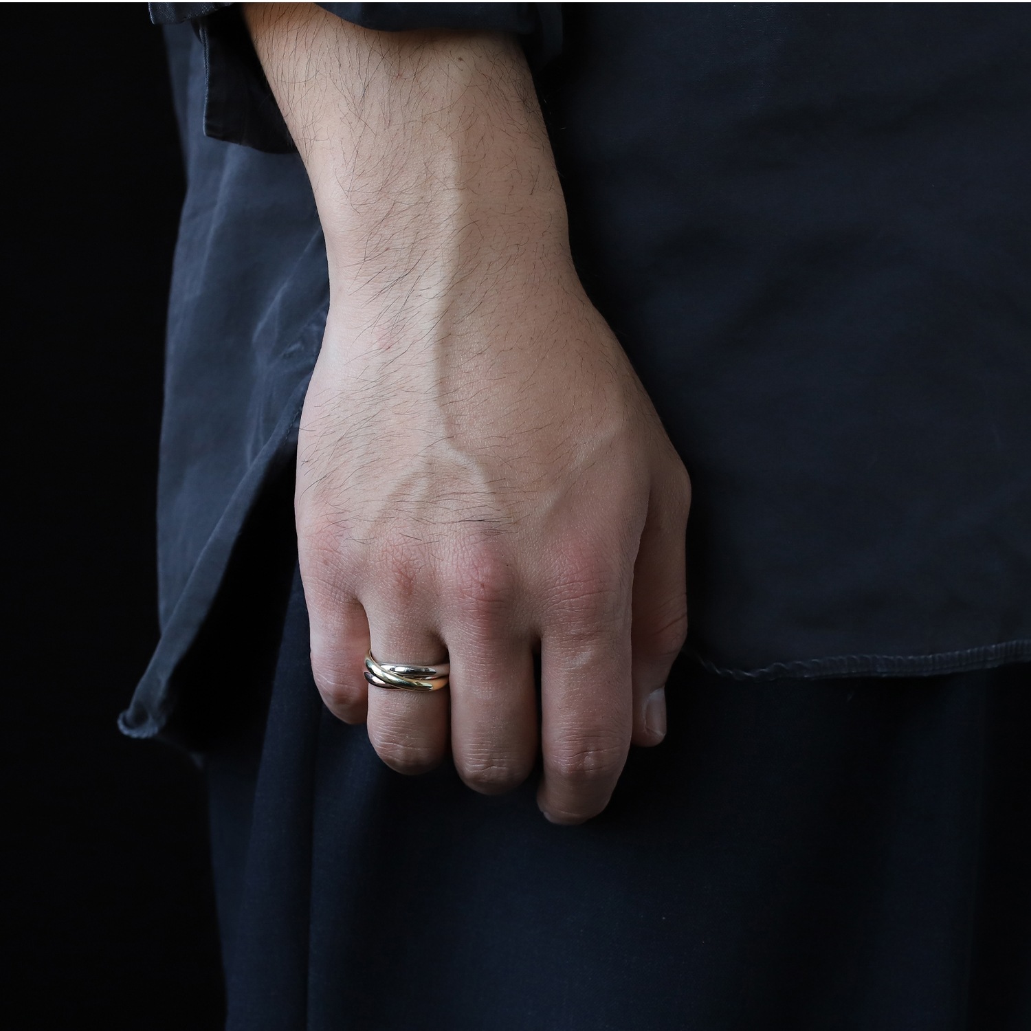 【VINTAGE】TIFFANY&Co. Trinity Ring 14k Gold