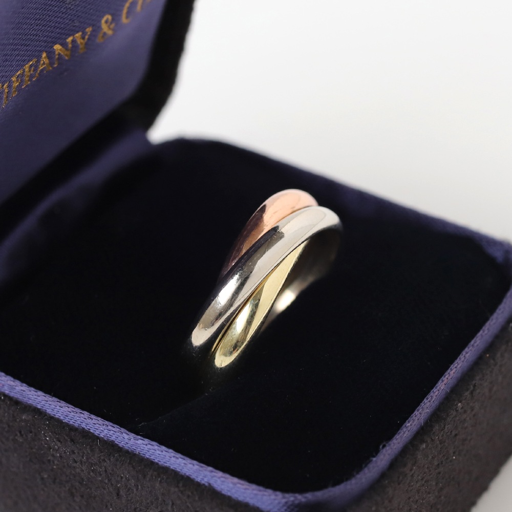 【VINTAGE】TIFFANY&Co. Trinity Ring 14k Gold