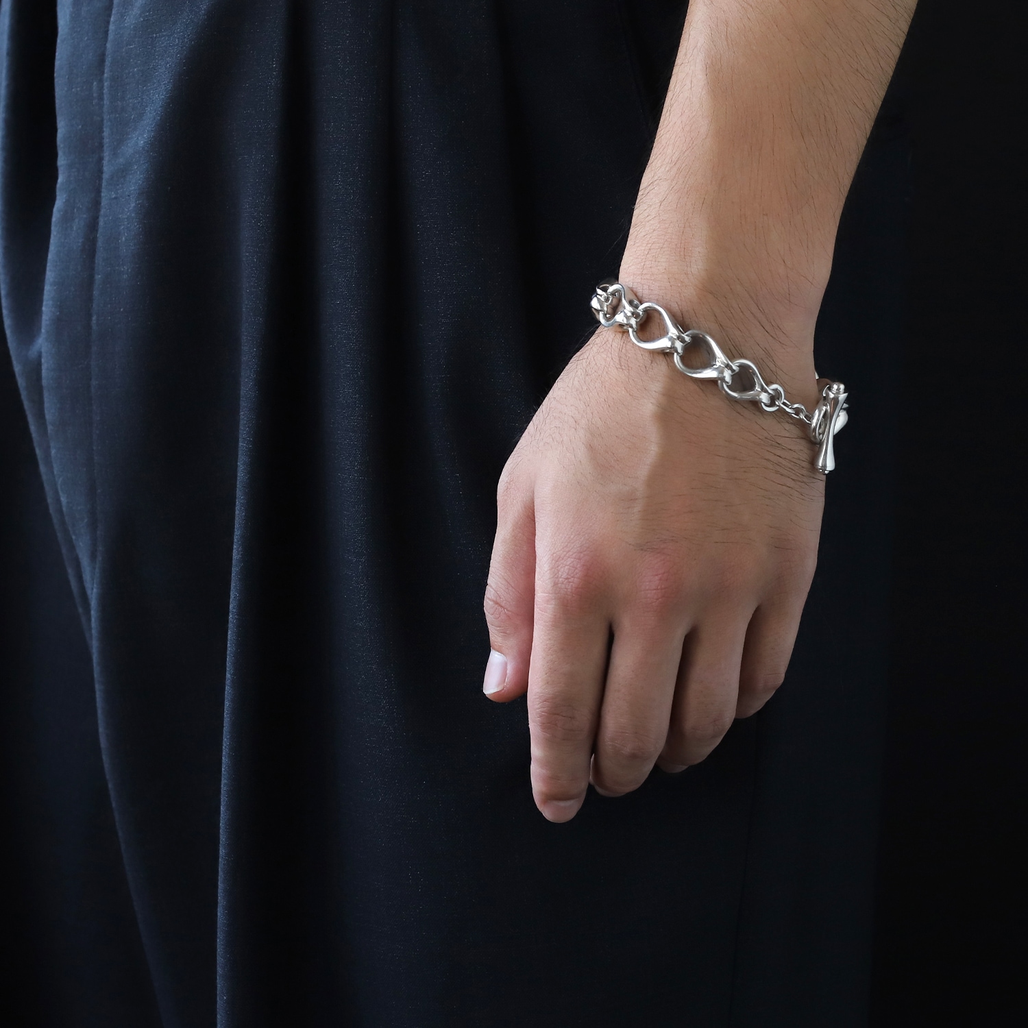 【VINTAGE】TIFFANY&Co. Drop Link Toggle Bracelet