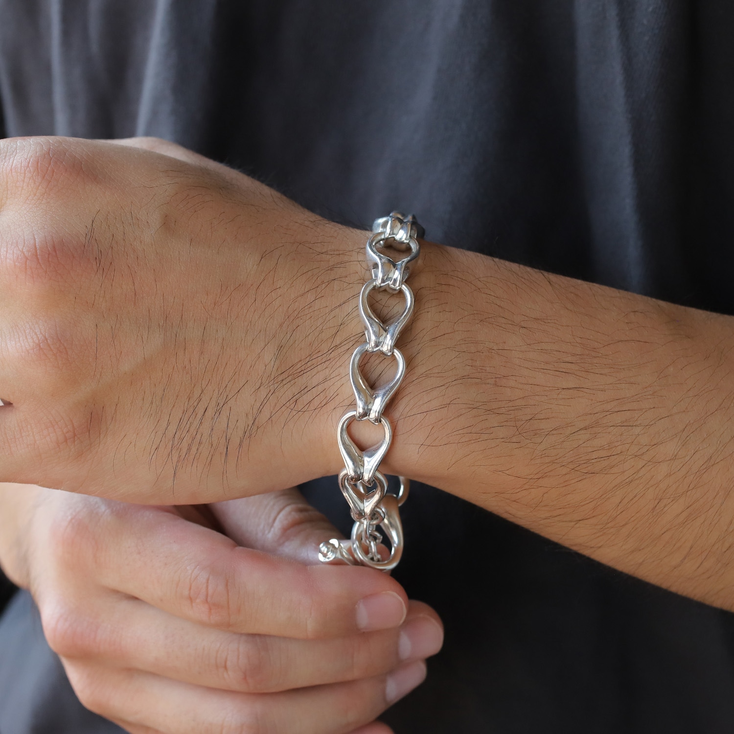 【VINTAGE】TIFFANY&Co. Drop Link Toggle Bracelet